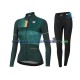 2021 Spоrtful Leaf Thermo Set(Radtrikot und Radhose) Damen N002