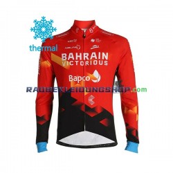 2021 Team Bahrain Victorious Thermo Fahrradtrikot Herren N001