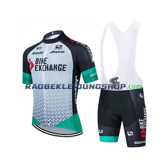 2021 Team BikeExchange Set(Radtrikot und Trägerhose) Herren N001