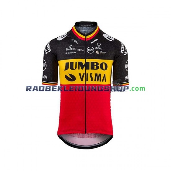 2021 Team Jumbo-Visma Rennradtrikot Kurzarm Herren N001