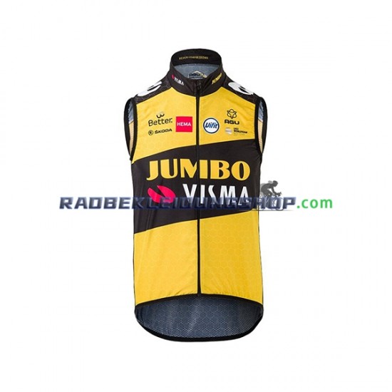 2021 Team Jumbo-Visma Winddichte Radsportweste Herren N001