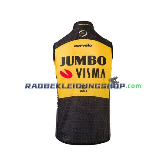 2021 Team Jumbo-Visma Winddichte Radsportweste Herren N001