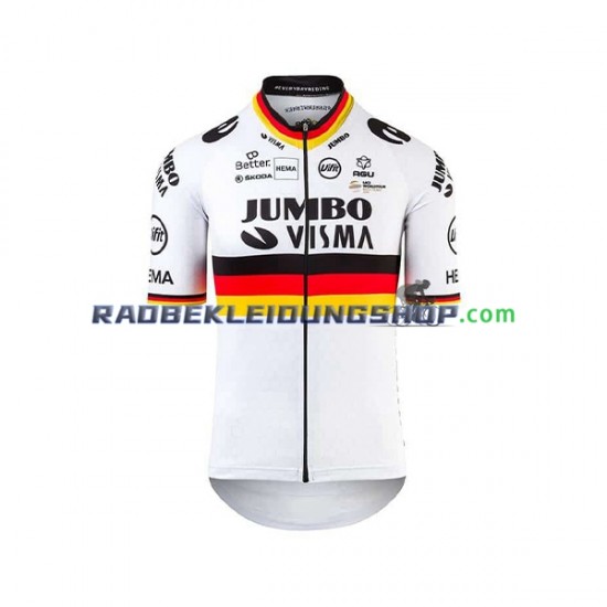 2021 Team Jumbo-Visma Rennradtrikot Kurzarm Herren N003