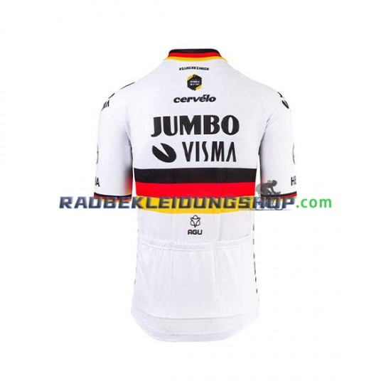 2021 Team Jumbo-Visma Rennradtrikot Kurzarm Herren N003