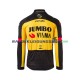 2021 Team Jumbo-Visma Rennradtrikot Langarm Herren N005