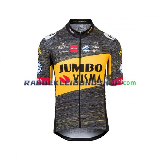 2021 Team Jumbo-Visma Rennradtrikot Kurzarm Herren N006