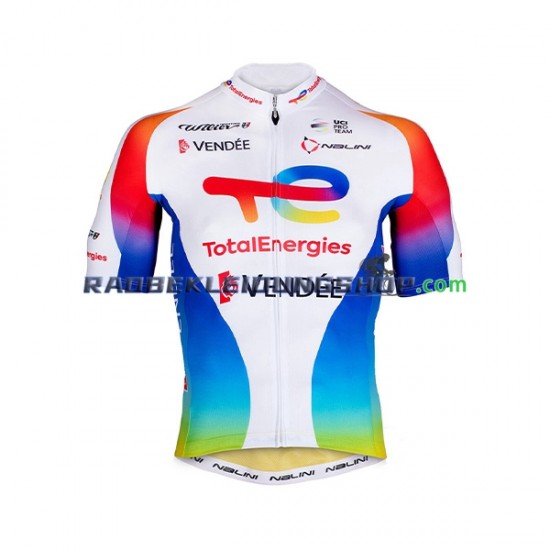 2021 Team TotalEnergies Rennradtrikot Kurzarm Herren N003