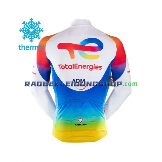 2021 Team TotalEnergies Thermo Fahrradtrikot Herren N003