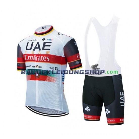 2021 UAE Team Emirates Set(Radtrikot und Trägerhose) Herren N001