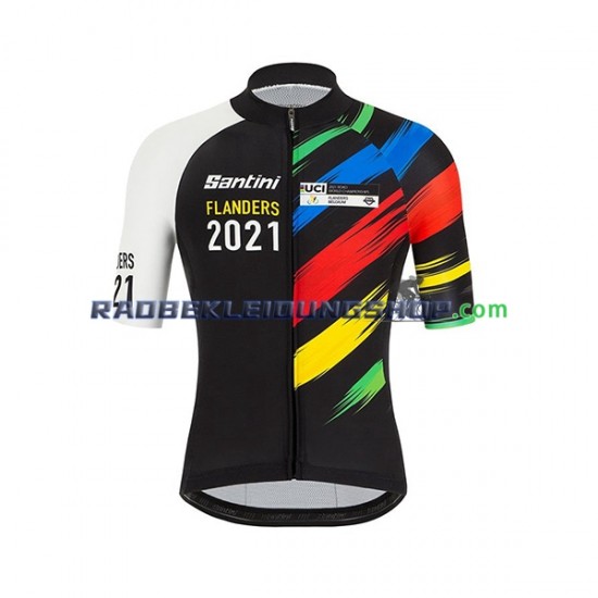 2021 UCI World Champion Rennradtrikot Kurzarm Herren N002