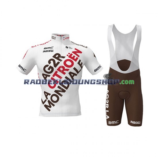 2022 AG2R Citroen Team Set(Radtrikot und Trägerhose) Herren N001