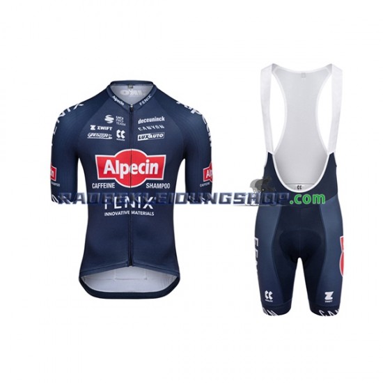 2022 Alpecin-Deceuninck Set(Radtrikot und Trägerhose) Herren N001