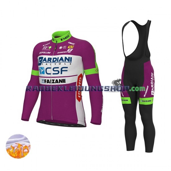 2022 Bardiani-CSF Thermo Set(Radtrikot und Trägerhose) Herren N001