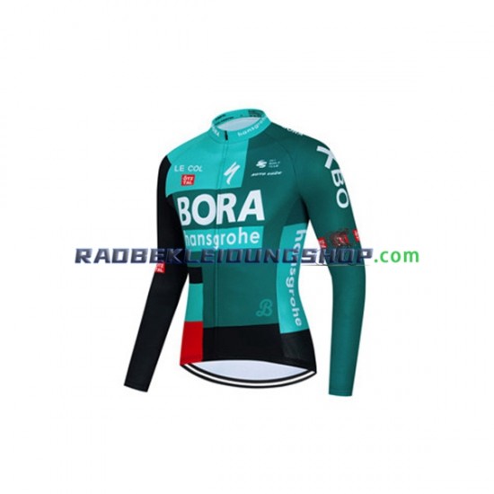 2022 Bora-Hansgrohe Rennradtrikot Langarm Herren N001