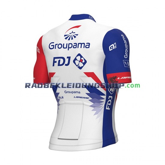 2022 Groupama-FDJ Rennradtrikot Kurzarm Herren N001