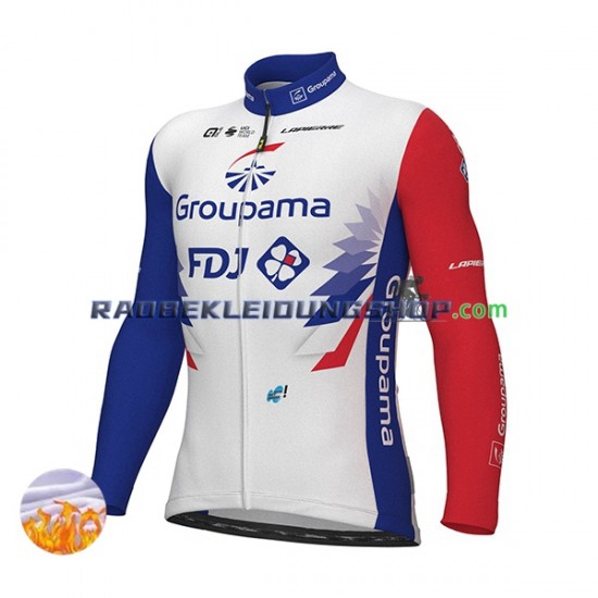 2022 Groupama-FDJ Thermo Fahrradtrikot Herren N001