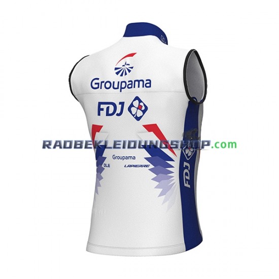 2022 Groupama-FDJ Winddichte Radsportweste Herren N001