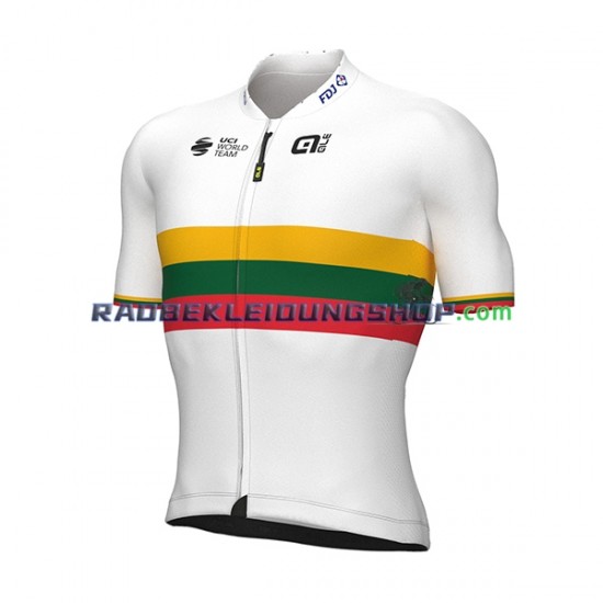 2022 Groupama-FDJ Rennradtrikot Kurzarm Herren N002