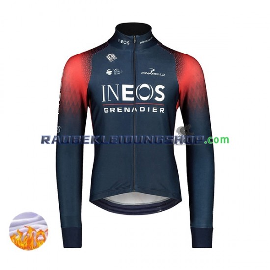 2022 Ineos Grenadiers Thermo Fahrradtrikot Herren N001