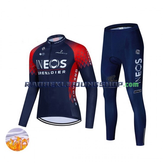 2022 Ineos Grenadiers Thermo Set(Radtrikot und Radhose) Damen N001