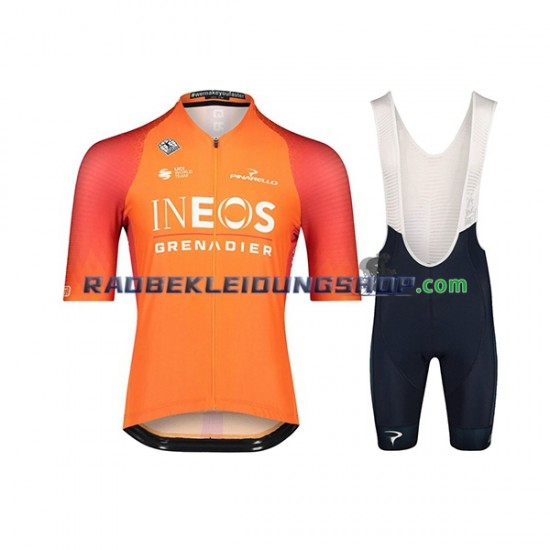 2022 Ineos Grenadiers Set(Radtrikot und Trägerhose) Herren N002