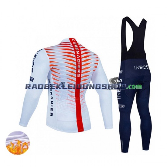 2022 Ineos Grenadiers Thermo Set(Radtrikot und Trägerhose) Herren N004