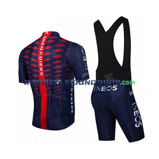 2022 Ineos Grenadiers Set(Radtrikot und Trägerhose) Herren N005