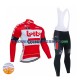 2022 Lotto Soudal Thermo Set(Radtrikot und Trägerhose) Herren N001