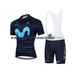 2022 Movistar Team Set(Radtrikot und Trägerhose) Herren N001