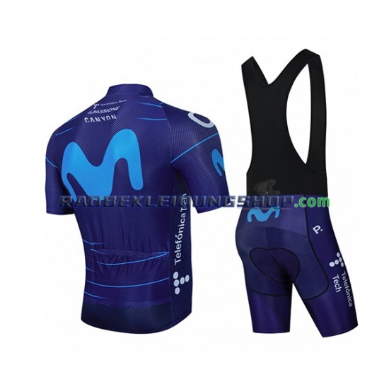 2022 Movistar Team Set(Radtrikot und Trägerhose) Herren N002