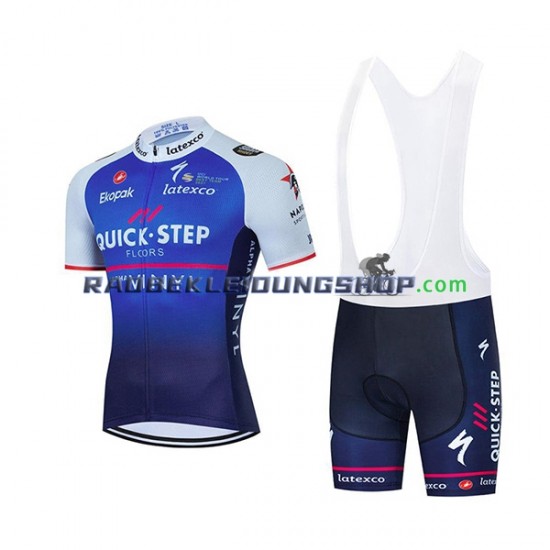 2022 Quick-Step Alpha Vinyl Team Set(Radtrikot und Trägerhose) Herren N001