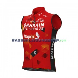 2022 Team Bahrain Victorious Winddichte Radsportweste Herren N001