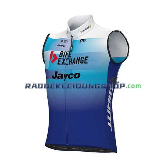 2022 Team BikeExchange-Jayco Winddichte Radsportweste Herren N001