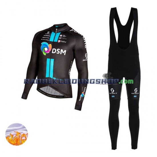 2022 Team DSM Thermo Set(Radtrikot und Trägerhose) Herren N001