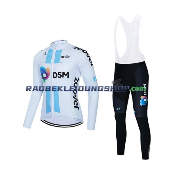 2022 Team DSM Set(Radtrikot Langarm und Trägerhose Lang) Herren N002