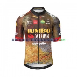 2022 Team Jumbo-Visma Rennradtrikot Kurzarm Herren N002