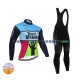 2022 Team Qhubeka Thermo Set(Radtrikot und Trägerhose) Herren N001