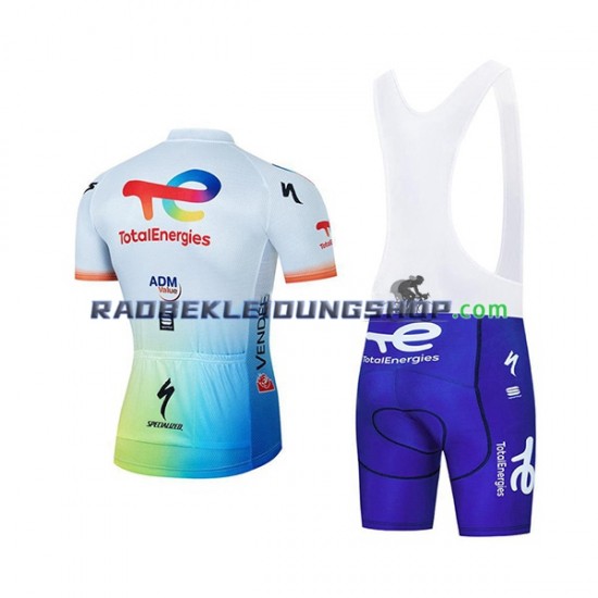 2022 Team TotalEnergies Set(Radtrikot und Trägerhose) Herren N001