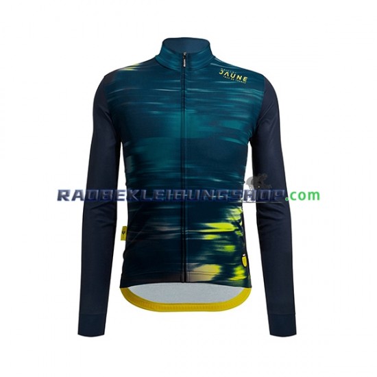 2022 Tour de France JAUNE Rennradtrikot Langarm Herren N001