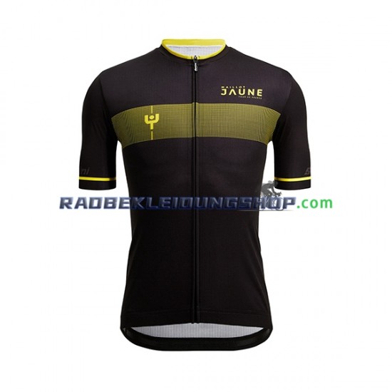 2022 Tour de France JAUNE Rennradtrikot Kurzarm Herren N002