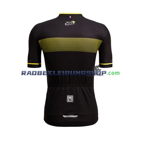 2022 Tour de France JAUNE Rennradtrikot Kurzarm Herren N002