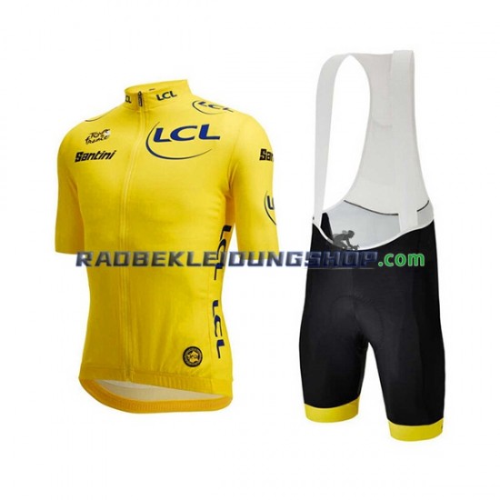 2022 Tour de France Set(Radtrikot und Trägerhose) Herren N002