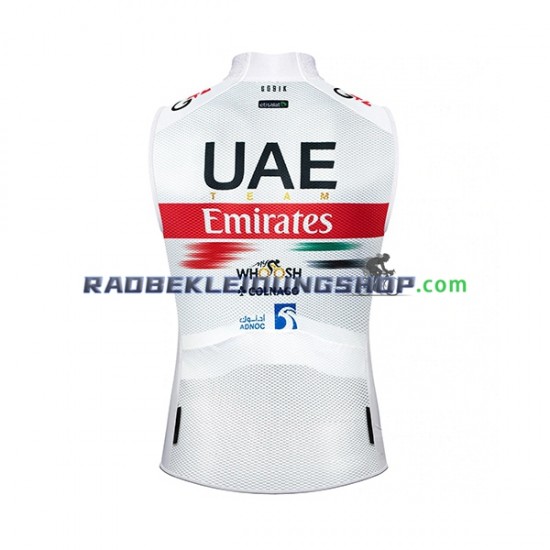 2022 UAE Team Emirates Winddichte Radsportweste Herren N001