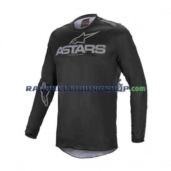 2023 Alpinestars FLUID GRAPHITE MTB Trikot Langarm Herren N001