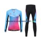 Leobaiky Set(Radtrikot Langarm und Radhose Lang) Damen N001