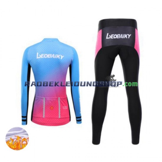 Leobaiky Thermo Set(Radtrikot und Radhose) Damen N001