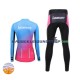 Leobaiky Thermo Set(Radtrikot und Radhose) Damen N001