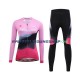 Leobaiky Set(Radtrikot Langarm und Radhose Lang) Damen N002