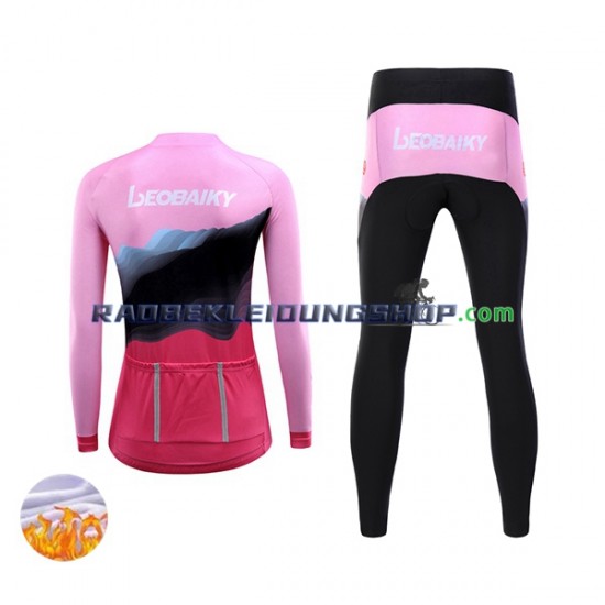 Leobaiky Thermo Set(Radtrikot und Radhose) Damen N002