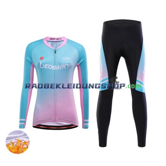 Leobaiky Thermo Set(Radtrikot und Radhose) Damen N005